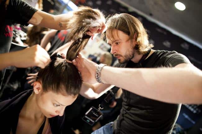 Backstage Tobias Troendle - der perfekte Zopf