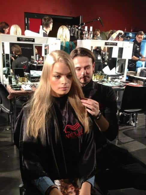 Tobias Backstage bei der Michalsky StyleNite
