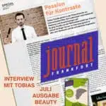 Passion für Kontraste - Interview im Journal Frankfurt