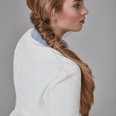 EIMI Style Book Shooting - long blonde pigtail
